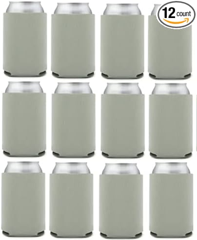 Can Cooler Sleeves Blank Poly Foam