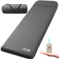 Self Inflating Sleeping Pad with Electric Pump, 3.15" Ultra-Thick Memory Foam Camping Sleeping Mat with Pillow, 9.5 R-Value Insulated Camping Pad Mattress for Travel Car Tent