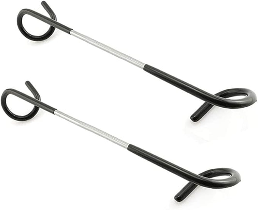 Quality-Life Camping Lantern Hook Hanger Tent Light Outdoor Lamp Hanger Non-Slip for Camping Hiking - 2pcs