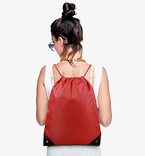 BeeGreen Drawstring Backpack Bags 20,30,50 Packs Reflective String Bags for Gym Sport Trip Cinch Sack DIY for Women Men