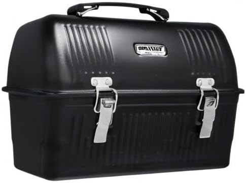 Stanley Classic Lunch Box 10 qt | Vintage Metal Lunchbox | Durable Meal Container with Handle and Latch | Stores Food, Drinks, Thermos, Water Bottle