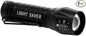 Light Saver LED Tactical Flashlight, USB Rechargeable, Waterproof, Ultra Compact Featherweight, Incredibly Bright Built-In Lantern for Outdoor Camping & Emergency: Black Adjustable Zoom Focus (1-Pack)