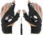 Flashlight Gloves, Fingerless LED Flashlight Gloves, Birthday Gifts for man, Hands Free Flashlights for Working in Darkness Places Fishing, Repair, Camping, Hiking, Running