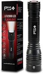 PeakPlus High Powered LED Flashlight LFX2000, Brightest High Lumen Light with 5 Modes, Zoomable and Water Resistant, Best Flashlights for Camping, Dog Walking and Emergency