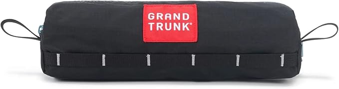 GRAND TRUNK Compass 360° Swivel Camping Stool – Ultra-Light, Foldable & Rotating Travel Chair – Compact & Durable for Outdoors, Hiking, and Fishing – Black