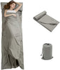 Travel and Camping Sheet Sleeping Bag Liner - Lightweight Compact and Portable Adult Sleeping Bag - Ideal for Traveling,Hostels and Camping