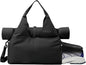Gym Bag, Yoga Gym Bag for Women and Men, Carrying Workout Gear and Accessories, Shoe Compartment and Wet Dry Storage Pockets, Travel Duffle Bag Carry On Weekender Bag