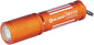 OLIGHT 90 Lumens i3E EOS PMMA TIR Lens AAA Flashlight Compact Keychain Flashlight EDC Flashlight for Night, Camping(Vibrant Orange)