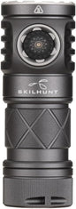 SKILHUNT EC200S-Mini 1400+570 lumens Dual Channel Powerful EDC USB-C Rechargeable LED Flashlight - Lightweight, Compact Pocket Light Camping Hiking Running Waterproof Outdoor (High CRI 4500K, Grey)