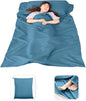 Sleeping Bag Liner Lightweight Compact Sleeping Bag Sack Portable Clean Travel Sheet Camping Sleep Sheet for Backpacking Hotel Hiking
