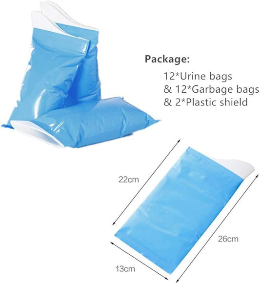 Portable Urine Disposable Bags Diapers for Traveling Emergency Outdoor Car Traffic Camp