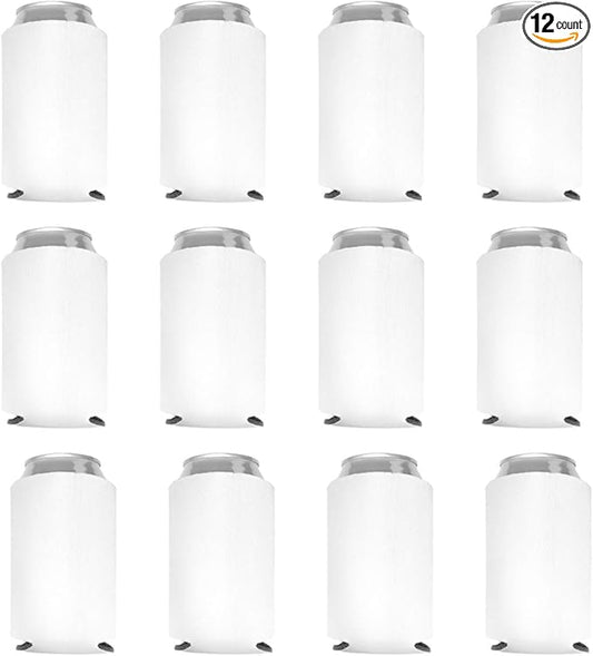 Can Cooler Sleeves Blank Poly Foam