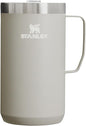 Stanley Stay-Hot Camp Mug 12 oz & 24 oz | Press Fit Drink Through Lid | Cup for Coffee, Tea and Drinks | Insulated Stainless Steel Coffee Mug | BPA-Free