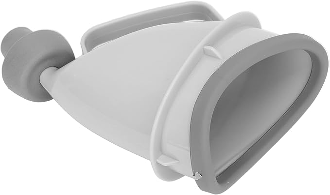 Unisex Urination Device, Portable Urinal Pee Funnel for Men and Women, Adult Urinal Emergency for Camping, Hiking, Outdoor Activities, Grey
