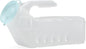 Medline Deluxe Handheld Male Urinal with Glow-in-the-Dark Cover, 32 Ounces, 1 Count