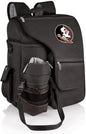 PICNIC TIME NCAA Florida State Seminoles Turismo Backpack Cooler with Water Bottle Carrier - Soft Cooler Backpack - Travel Cooler Bag