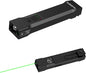 Work Flashlight with Laser Pointer & LED, 1200 Lumens, 5 Modes, Compass, 1/4" Tripod Mount, Cold Shoe, flishlight Pocket Clip – Rechargeable Survival Light for Camping, Hiking, Emergency