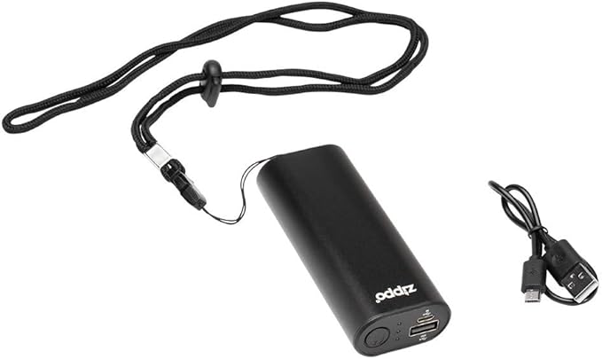 Zippo Silver HeatBank 6 Rechargeable Hand Warmer