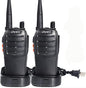 Walkie Talkies GMRS Radio for Adults Long Range Rechargeable 2 Way Radio with Flashlight for School Business Family 2 Pack