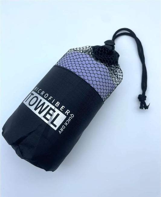 Quick-Drying Towels, 3 Colors, Large Microfiber Cleaning Cloth (purple)