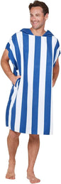 Dock & Bay Adult Poncho - Hooded Towel with Deep Pockets, Changing Robe - Quick Dry - Compact, Lightweight - Includes Bag