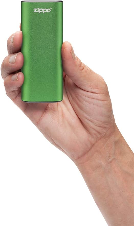 Zippo Silver HeatBank 6 Rechargeable Hand Warmer