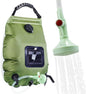 Portable Shower 5 Gallons/20L Portable Camping Shower Bag with Removable Hose and On-Off Switchable Shower Head Traveling Shower for Beach Swimming, Hiking
