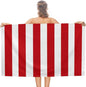 Beach Towel Beach Blanket - 31 x 51 inch Stripe Quick Dry Absorbent Towel, Beach Essentials for Swimmers Best Beach Gifts for Travel, Swim, Camping