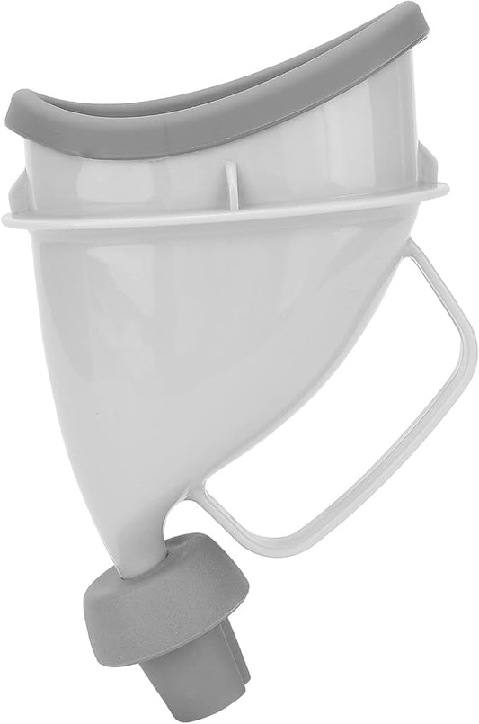 Unisex Urination Device, Portable Urinal Pee Funnel for Men and Women, Adult Urinal Emergency for Camping, Hiking, Outdoor Activities, Grey