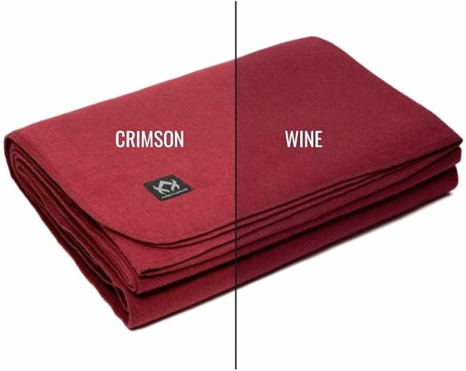 Arcturus Military Wool Blanket - Warm, Thick, Washable - Great for Outdoors, Camping, Stadium Blanket, Picnics, Travel - Car & Bushcraft Survival Kits, Large 64in x 88in 4.5 lb