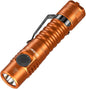 Wurkkos FC11C Led Flashlight Rechargeable High Lumen 1200, Small Powerful Flashlight USB C, Super Bright EDC Flashlight IP67 Waterproof, 155Meters Long Range, 90 High CRI Flashlight(Orange 5000K)