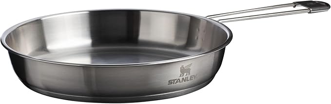 Stanley Wildfare Core 26-Piece Complete Camp Kitchen Cook Set | 4 qt Pot with Lid, 8in Fry Pan | 4 Table Settings, Plates, Bowls, Utensils | Camping Essentials for Your Camp Kitchen | BPA-Free