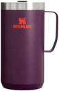 Stanley Stay-Hot Camp Mug 12 oz & 24 oz | Press Fit Drink Through Lid | Cup for Coffee, Tea and Drinks | Insulated Stainless Steel Coffee Mug | BPA-Free