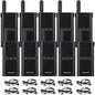 Retevis RB28B Restaurant Walkie Talkies with Earpiece,USB-C Rechargeable Walkie Talkies,1500mAh Battery, Portable VOX Hands Free Two Way Radio for Church School Retail Clinic Healthcare(10 Pack)