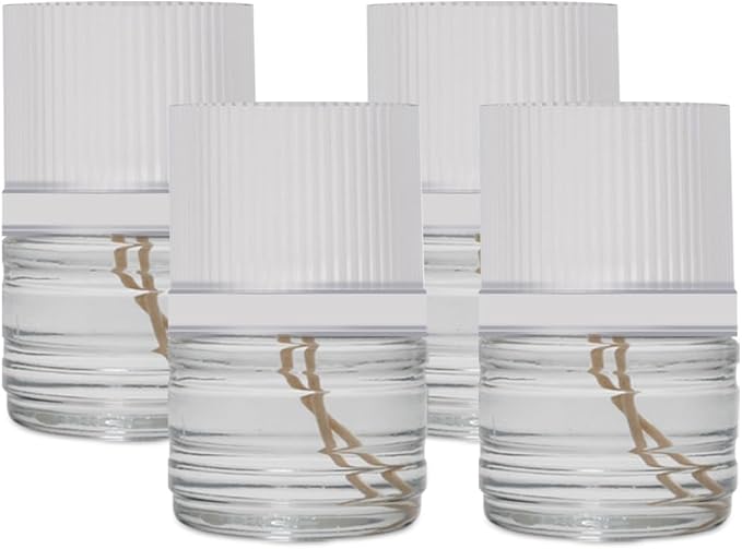 Sterno 100-Hour Emergency Candles Long Burning Candles - Unscented Candles for Emergencies, Candle Set for Power Outages - Long Lasting Candles, Burns Up to 100 Hours - 4 Liquid Paraffin Candles