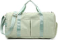 Blackwheel Sports Gym Bag With Shoe Bag Wet Bag Duffle Bag Waterproof Travel Bag for Women Men Cute Gym Bag Fruit Green 29L