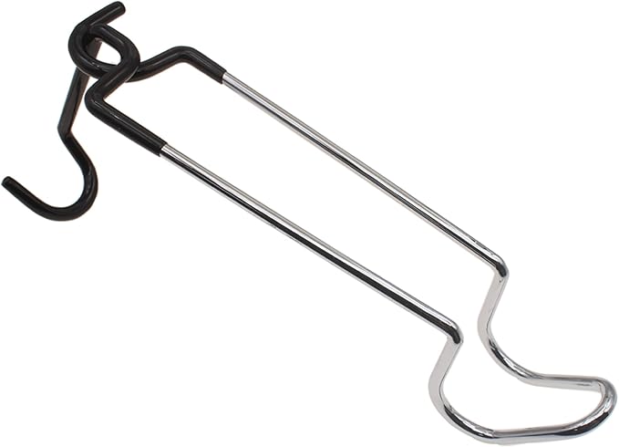Camping Lantern Hook Hangers Anti-Slip Tent Pole Hook S Lantern Holder Hanger Clips Lantern Stand Hook Camping Light Pole for Camping Fishing Hunting(2pcs)