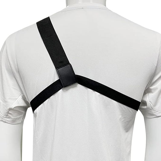 Radio Chest Harness Shoulder Radio Holster Chest Pack Adjustable Single Radio Pouch Two-Way Radio Holster for Motorola Radios and BAOFENG Walkie Talkies etc.