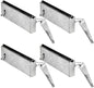 SE 2-in-1 All-Weather Magnesium Firestarter Kit - FS374, 4 Pack