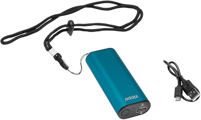 Zippo Silver HeatBank 6 Rechargeable Hand Warmer