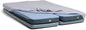 HEST Dually - Portable Camping Mattress, Enhanced Memory Foam, Double Mattress, Sleeps Two