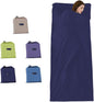 Sleeping Bag Liner Travel Camping Sheet, Lightweight Portable Sleeping Sheets for Outdoor Travel Backpacking Hiking Picnics Hotels