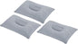 PATIKIL Inflatable Pillow, 3 Pack Ultralight Camping Travel Pillow Desk Rest Neck Support for Hiking Backpacking Office, Gray