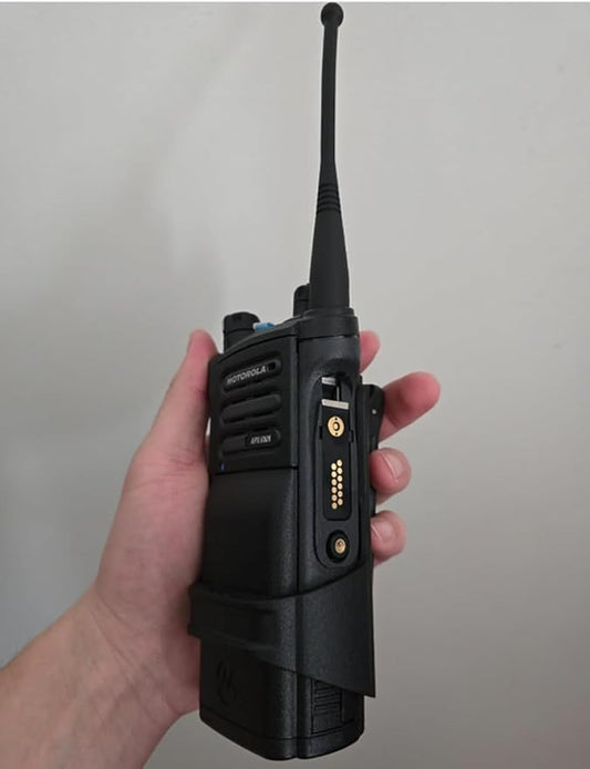 2 Way Radio Carry Case Holster for Motorola APX6000/APX8000/PMLN5709/PMLN5709A Radio Holder Models 1.5, 2.5 and 3.5(2packs)