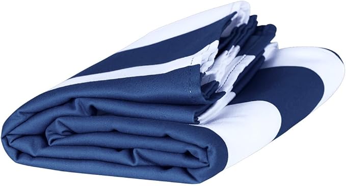 Dock & Bay Quick Drying Towel - for Sports, Gym, Travel, Yoga, Camping, Swimming - Super Absorbent, Compact, Lightweight - 100% Recycled Materials - Includes Bag - Variable Sizes