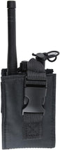 Portable Radio Holster Radio Holder Bag Tactical Radio Holder Pouch for Outdoor,Camping, Exploring, Hunting, Climbing