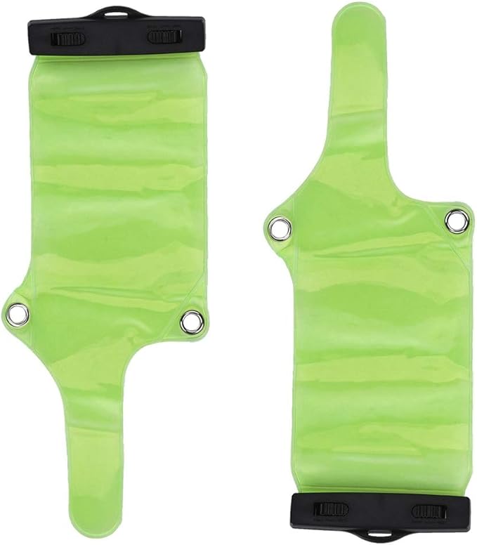 Portable Radio Waterproof Bag,2PCS Waterproof Radio Case -proof Sand-proof Environmentally-Friendly PVC Material Waterproof Bag for All Walkie Talkie