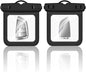 Waterproof Pouch Wallet, 2 Pack Floating Car Key FOB Case with Keychain, IPX8 Small Dry Bags Waterproof Bags for Swimming, Waterproof Pocket Holder for ID Badge Credit Card Money Coins License Water
