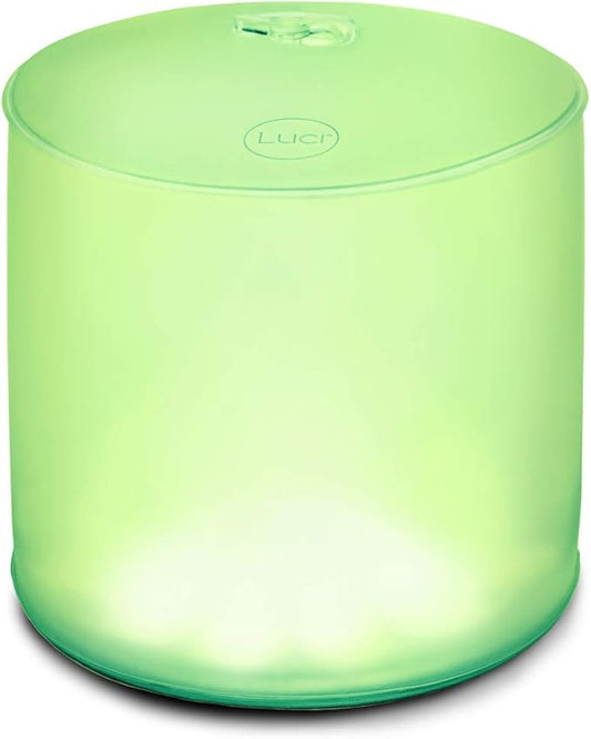 MPOWERD Luci Color Essence: Solar Inflatable Lantern with 8 Pastel Color Options, 15 Lumens LEDs, Matte Finish, Lasts Up to 6 hrs, Rechargeable via Solar, Waterproof, Indoor/Outdoor Decorating