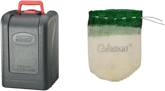 Coleman Lantern Carry Case & 4-Pack Mantles for Fueled Lantern Models Including 200, 201, 214, 220, 275
